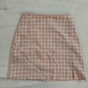 Brandy Melville Pink Cara Skirt